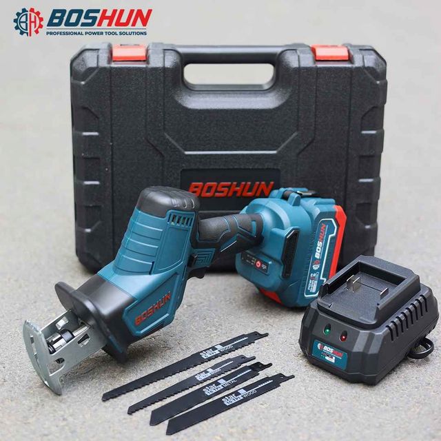 Máy Cưa Kiếm Cầm Tay Boshun BS-CK20BL - Động Cơ Brushless Cắt Gỗ Sắt Nhựa