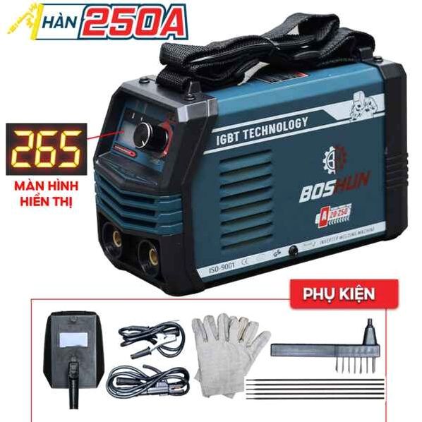Máy hàn điện mini Boshun MMA-250IGBT đa năng chất lượng cao